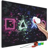  Slika za samostalno slikanje - Press Start 60x40 Cijene