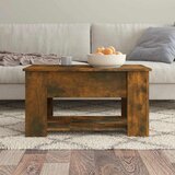  Stolić za kavu boja hrasta 79 x 49 x 41 cm konstruirano drvo | Eponuda.com