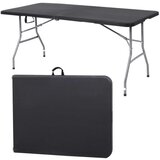  Ugostiteljski sklopivi stol 180 cm, crni | shoptok.hr