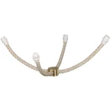 igrača za ptice križ iz sisal vrvi - 60 cm