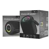 SPK-BT-LED-05-BK bluetooth zvučnik crna