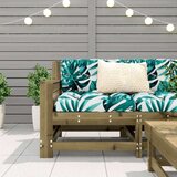 vidaXL Vrtni kavč 69x62x70,5 cm impregnirana trdna borovina | Shoptok.si
