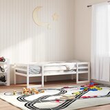 Maison Chic Otroški posteljni okvir - Otroški ležaj bel 90x190 cm trdna borovina-J2737, (21794281) | Shoptok.si