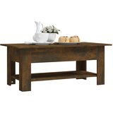  Stolić za kavu boja dimljenog hrasta 102 x 55 x 42 cm iverica | shoptok.hr