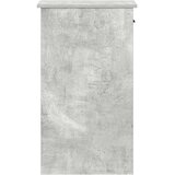 TOWER stalak za računalo s ladicom boja betona 35x45x77 cm | Shoptok.si