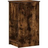 vidaXL Računalniški stolp s predalom dimljen hrast 35x45x77 cm | Shoptok.si