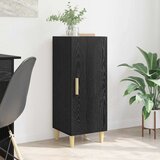 vidaXL Kreveta Crni hrast 34,5 x 34 x 90 cm Konstruirano drvo Cijene