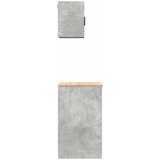  Garažni ormarići 2 kom siva boja betona od konstruiranog drva 30 x 51 x 85 cm | shoptok.hr