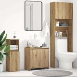 vidaXL Ormarić za umivaonik smeđa boja hrasta 60x33x60 cm drveni | shoptok.hr
