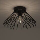  ONLI - Plafonsko svetlo DUCCIO 1xE27/22W/230V, prečnik 30 cm, crno | Eponuda.com