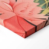  Slika - By an Asian pond - an illustration in the style of a Japanese engraving depicting a heron 90x60 Na talijanskom platnu | shoptok.hr