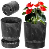 KADAX Cvetlični lonec s stojalom Plastika Okrogel 27,5 cm, (5000350781) | Shoptok.si