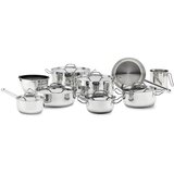 Elle Home ECCS200416A Stainless Steel Cookware Set, 16 Pieces Cijene