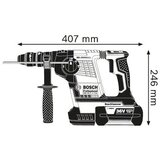 Bosch akumulatorski elektro-pneumatski čekić za bušenje gbh 36 vf-li plus professional | ePonuda.com