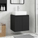  Umivaonik s policom Crna 49,5 x 41 x 62,5 cm Konstruirano drvo | shoptok.hr