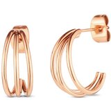 Vuch Elegy Rose Gold Earrings Cene