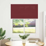 vidaXL Plisirana žaluzija Bordeaux Red 105x150 cm Širina tkanine | Shoptok.si