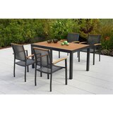Gardenson VRTNA GARNITURA ITANOS aluminij barve grafita, naravne barve Cene