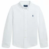 Polo Ralph Lauren Otroška bombažna srajca bela barva, 322914506002