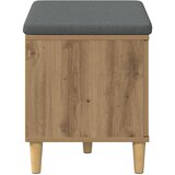  Klupa za cipele s jastučićem Hrast artisan 60 x 38 x 46 cm | shoptok.hr