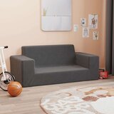  Dječji dvosjed antracit od mekanog pliša | shoptok.hr