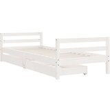  Za dječji krevet s ladicama bijeli 90 x 200 cm borovina | shoptok.hr
