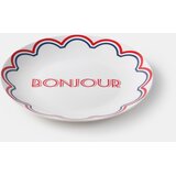 Sinsay Keramički tanjur s natpisom Bonjour | shoptok.hr