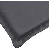 vidaXL Blazina za ležalnik antracitna 200x60x3 cm blago | Shoptok.si