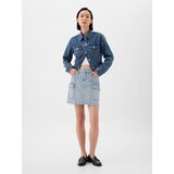 GAP Denim Cargo Mini Skirt - Women's Cene