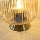 SCHÖNER WOHNEN 13573-27 - Stona lampa NAMI 1xE27/25W/230V zlatna/bež | Eponuda.com