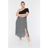 Trendyol Curve Black Slit Woven Skirt Cijene