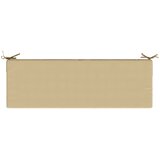  Jastuk za sjedalo SOEST 100% poliester Bež 120 x 40 x 10 cm | shoptok.hr