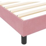  Krevet Ružičasti 200x200 cm Baršun | shoptok.hr
