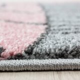 Ben'n'jen Ružičasti/sivi dječji tepih ø 120 cm Kids – | shoptok.hr