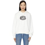 Diesel Sweatshirt - F-REGGY-HOOD-E2 SWEAT-SHIRT white Cene