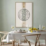  Slika - Circle with Artistic Details (1-part) - Abstract Shape 40x60 | shoptok.hr