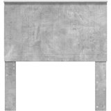  Uzglavlje s uzglavljem Betonski sivi 90 cm Konstruirano drvo | shoptok.hr