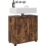  Kabinet za umivalnik v kopalnici Dimljeni oreh 60 x 30 x 60 cm, (5000112554) | Shoptok.si