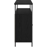  Kreveta Crni hrast 100 x 35 x 80 cm Konstruirano drvo | shoptok.hr