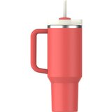 Stanley Quencher H2.O FlowState™ Tumbler lonček iz nerjavečega jekla s slamico Hot Coral 1180 ml | Shoptok.si