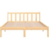 vidaXL Okvir za krevet od masivne borovine 150 x 200 cm UK king | shoptok.hr