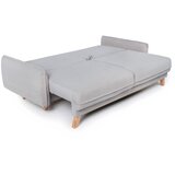 Bonami Selection Svijetlo siva sklopiva/s prostorom za odlaganje sofa od samta 218 cm Tori – | shoptok.hr