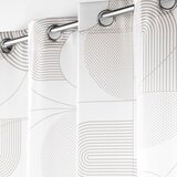 Douceur d intérieur Bijela zavjesa 140x280 cm Esquisse – | shoptok.hr