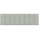  Jastuk za uzglavlje Hanko svjetlosivi 152 cm baršunasti - Svjetlosiva 152 cm 1 | shoptok.hr