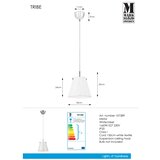 Markslöjd Bela viseča svetilka Tribe, ø 30 cm | Shoptok.si