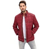 Dewberry M8640 MEN'S COAT-BURGUNDY Cijene