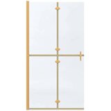  Walk-In zid za tuširanje Zlatno 100 x 6,5 x 190 cm | shoptok.hr