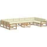  Set vanjskih sofa 11 kom. Bijela i krem | shoptok.hr