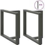  Noge za blagovaonski stol T-oblika 2 kom antracit 100x35x(72-73) cm čelik | shoptok.hr