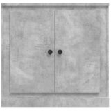  Komoda siva boja betona 70x35,5x67,5 cm od konstruiranog drva | Eponuda.com